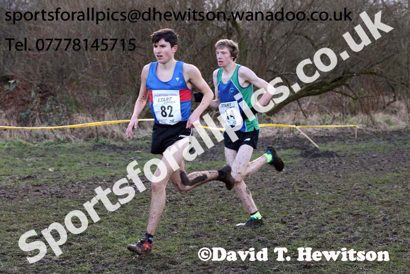 Mens under-20 Northern Cross Country Champs., Witton Park, Blackburn. Photo: David T. Hewitson/Sports for All Pics